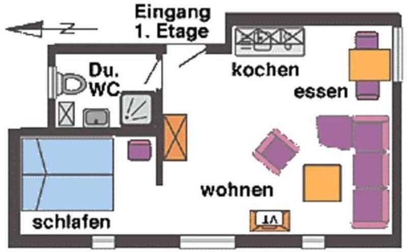 Urlaubs-Appartement Am Dorfrand Wieck auf dem Darss Dış mekan fotoğraf